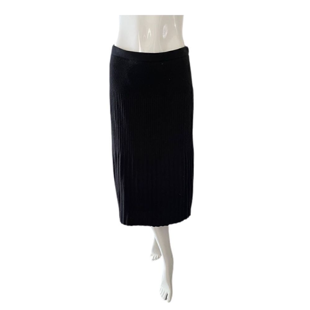 Nic+Zoe Knit Pleated Midi Skirt